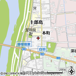 静岡県磐田市本町1034-3周辺の地図