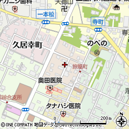 三重県津市久居旅籠町周辺の地図