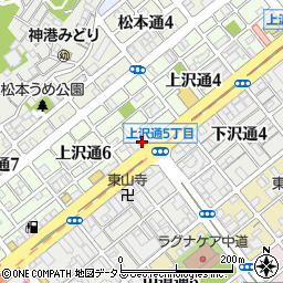 ＭＡＸ　ＰＡＲＫＩＮＧ上沢通５丁目駐車場周辺の地図