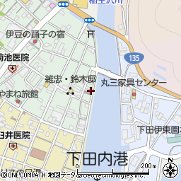 静岡県下田市一丁目8-8周辺の地図