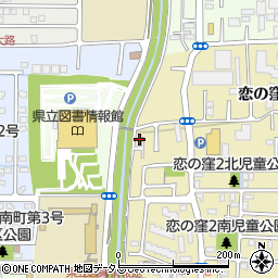 奈良県奈良市恋の窪1丁目19-5周辺の地図