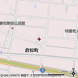 静岡県浜松市中央区倉松町960周辺の地図