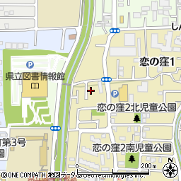 奈良県奈良市恋の窪1丁目19-19周辺の地図