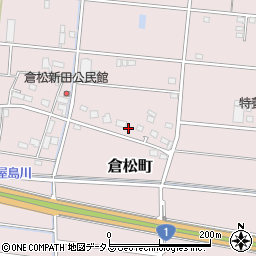 静岡県浜松市中央区倉松町964周辺の地図