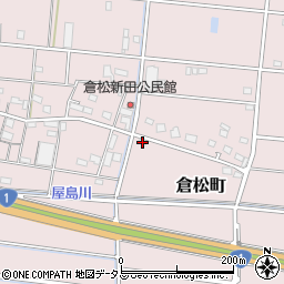 静岡県浜松市中央区倉松町972周辺の地図