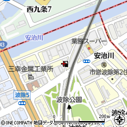 株式会社安治川石油店周辺の地図