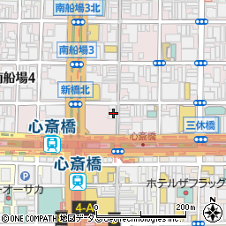 大阪府大阪市中央区南船場3丁目12-3周辺の地図