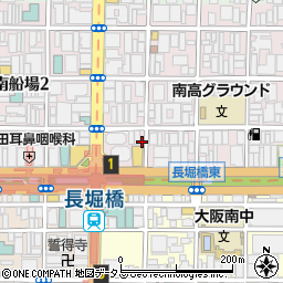 大阪府大阪市中央区南船場1丁目18-2周辺の地図