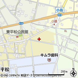 静岡県磐田市東平松11周辺の地図