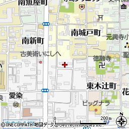 奈良県奈良市浄言寺町周辺の地図