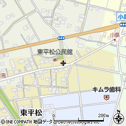 静岡県磐田市東平松99周辺の地図