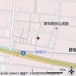 静岡県浜松市中央区倉松町1058周辺の地図