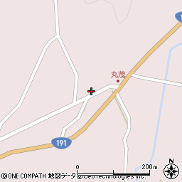 島根県益田市美都町丸茂1088周辺の地図