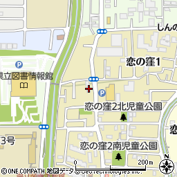 奈良県奈良市恋の窪1丁目19-29周辺の地図