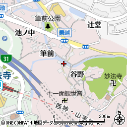 妙法寺ハイツＣ周辺の地図