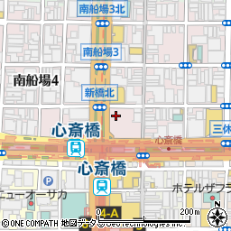 大阪府大阪市中央区南船場3丁目12-21周辺の地図