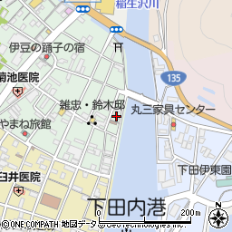 静岡県下田市一丁目8-7周辺の地図
