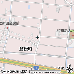 静岡県浜松市中央区倉松町958周辺の地図