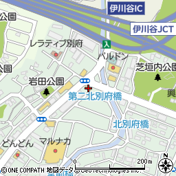 兵庫県神戸市西区北別府4丁目21-1周辺の地図
