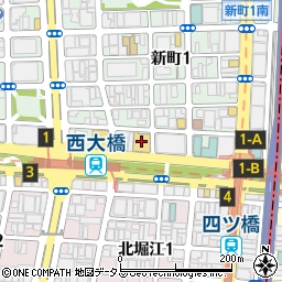 ボルボ・カー大阪中央周辺の地図