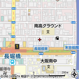 大阪府大阪市中央区南船場1丁目11-2周辺の地図