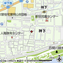 岡山県岡山市中区神下351周辺の地図