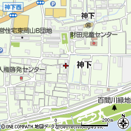 岡山県岡山市中区神下349周辺の地図