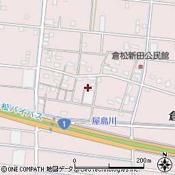 静岡県浜松市中央区倉松町1037周辺の地図