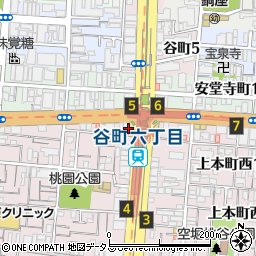 関西みらい銀行谷町支店周辺の地図