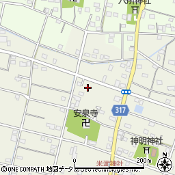 静岡県浜松市中央区米津町1959周辺の地図