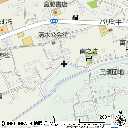 岡山県総社市井手633周辺の地図