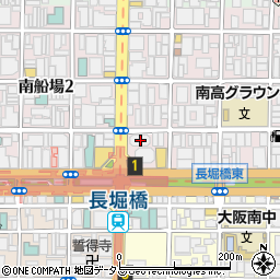 大阪府大阪市中央区南船場1丁目18-17周辺の地図