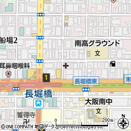 プレサンス心斎橋ザ・スタイル周辺の地図