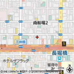 心斎橋イーストビル周辺の地図