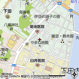静岡県下田市一丁目19周辺の地図