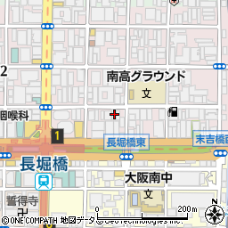 大阪府大阪市中央区南船場1丁目11-26周辺の地図