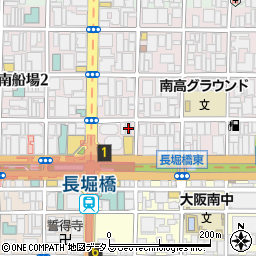 大阪府大阪市中央区南船場1丁目18-24周辺の地図