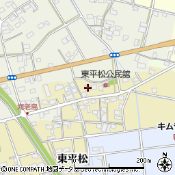 静岡県磐田市東平松115-1周辺の地図