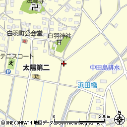 静岡県浜松市中央区白羽町961周辺の地図