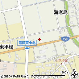 静岡県磐田市海老島709-1周辺の地図