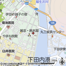 静岡県下田市一丁目9-9周辺の地図