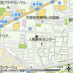岡山県岡山市中区神下257周辺の地図