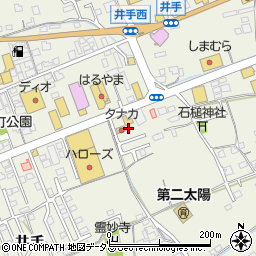 岡山県総社市井手609周辺の地図