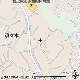 静岡県牧之原市須々木257周辺の地図