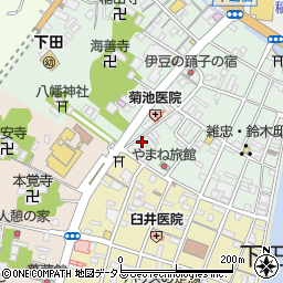 静岡県下田市一丁目19-27周辺の地図