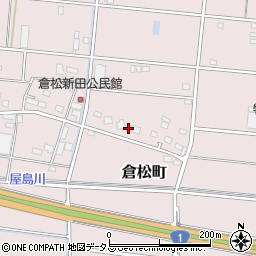 静岡県浜松市中央区倉松町965周辺の地図