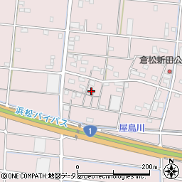 静岡県浜松市中央区倉松町1071周辺の地図