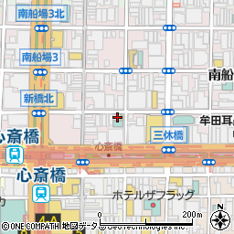 大阪府大阪市中央区南船場3丁目5-28周辺の地図