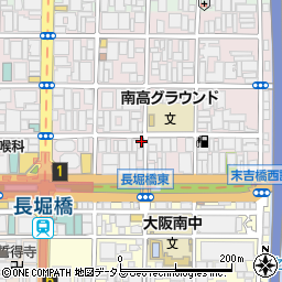 大阪府大阪市中央区南船場1丁目11-28周辺の地図