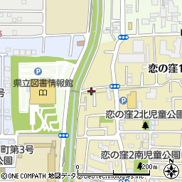 奈良県奈良市恋の窪1丁目19-11周辺の地図